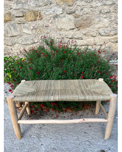 BANC Marocain en Bois de Citronnier AZRIVA