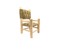 Handcrafted Wooden Kids Armchair with Woven Cord Seat & Backrest AZRIVA