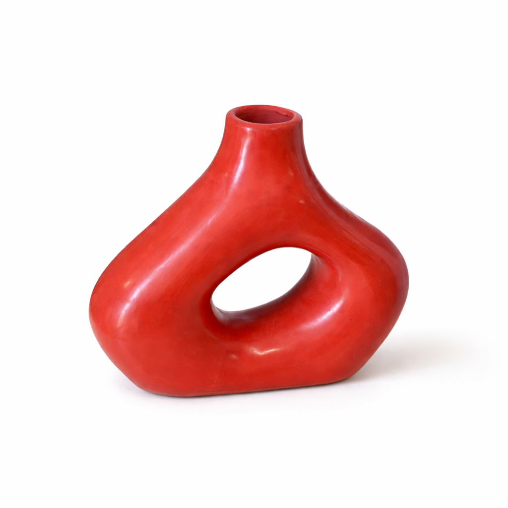 Medina Matte Handcrafted Terracotta Vase AZRIVA