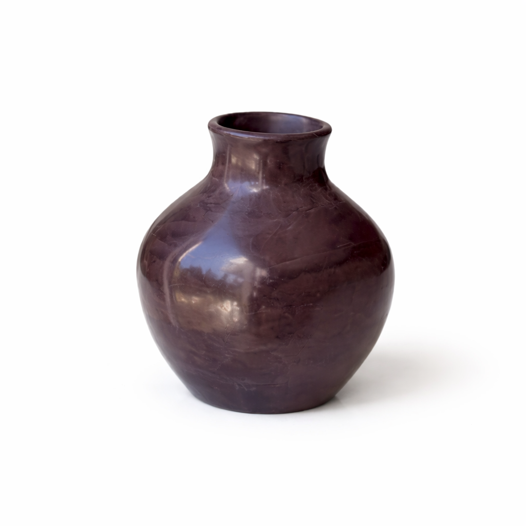 Handcrafted Azru Matte Rounded Ceramic Vase