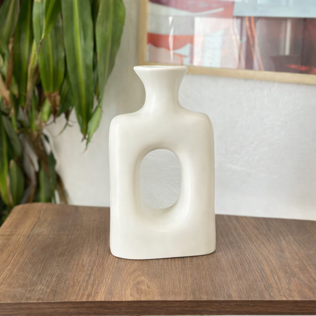 Riad Matte Handcrafted Ceramic Vase AZRIVA