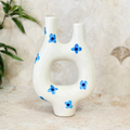 Addas Floral Handcrafted Ceramic Vase AZRIVA
