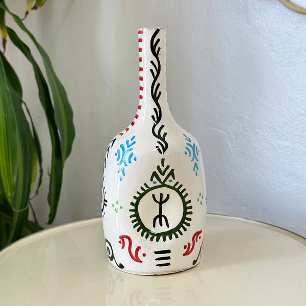 Khuda Amazigh Handcrafted Bottle Vase AZRIVA