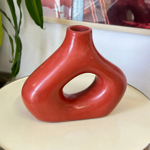 Medina Matte Handcrafted Terracotta Vase AZRIVA