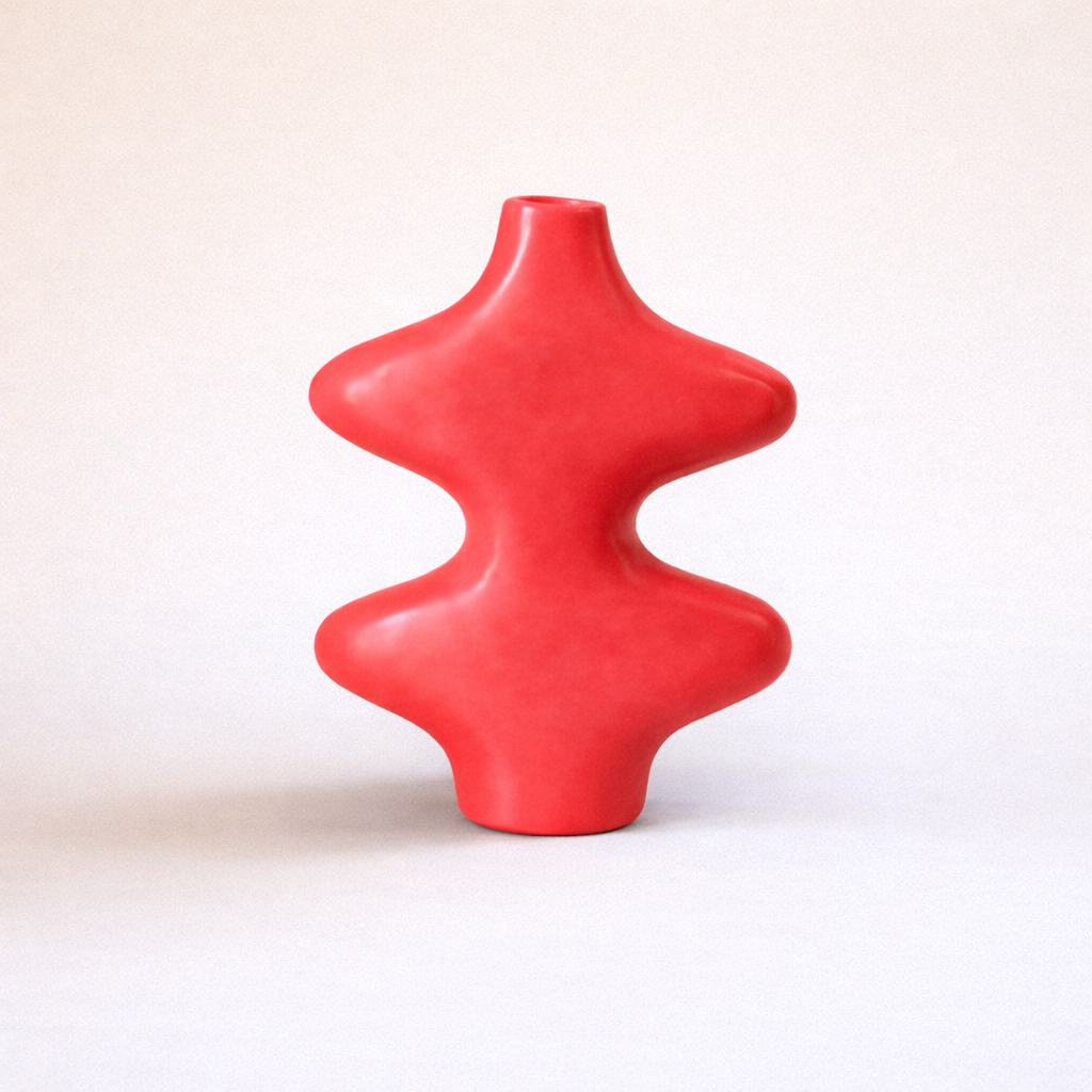 Tayyugt Matte Handcrafted Terracotta Vase AZRIVA
