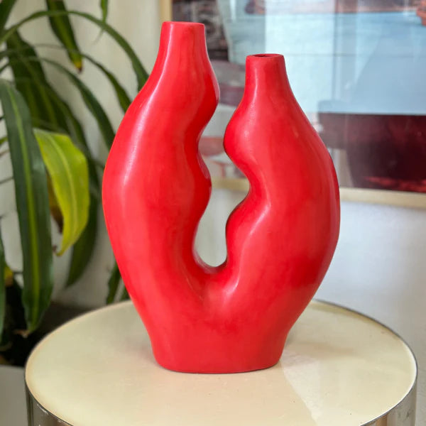 Handcrafted Tagmat Matte Ceramic Vase