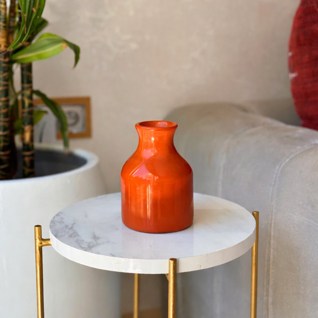 Amane Small Handcrafted Ceramic Vase AZRIVA
