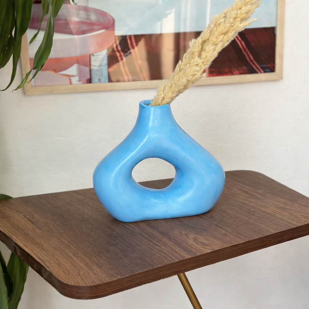 Tanara Matte Handcrafted Ceramic Vase AZRIVA