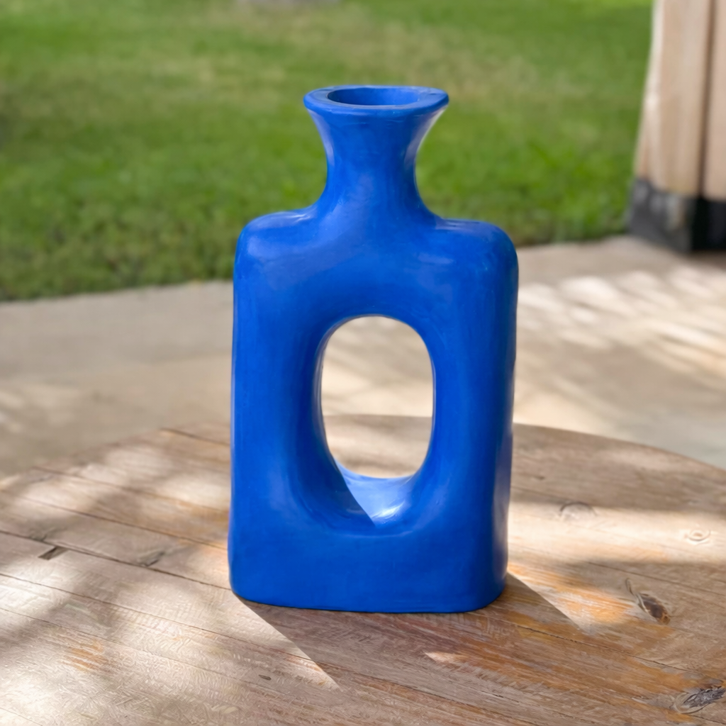 Riad Matte Handcrafted Ceramic Vase AZRIVA