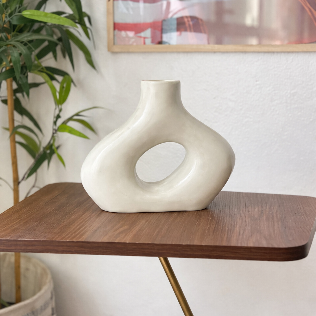 Medina Matte Handcrafted Terracotta Vase AZRIVA