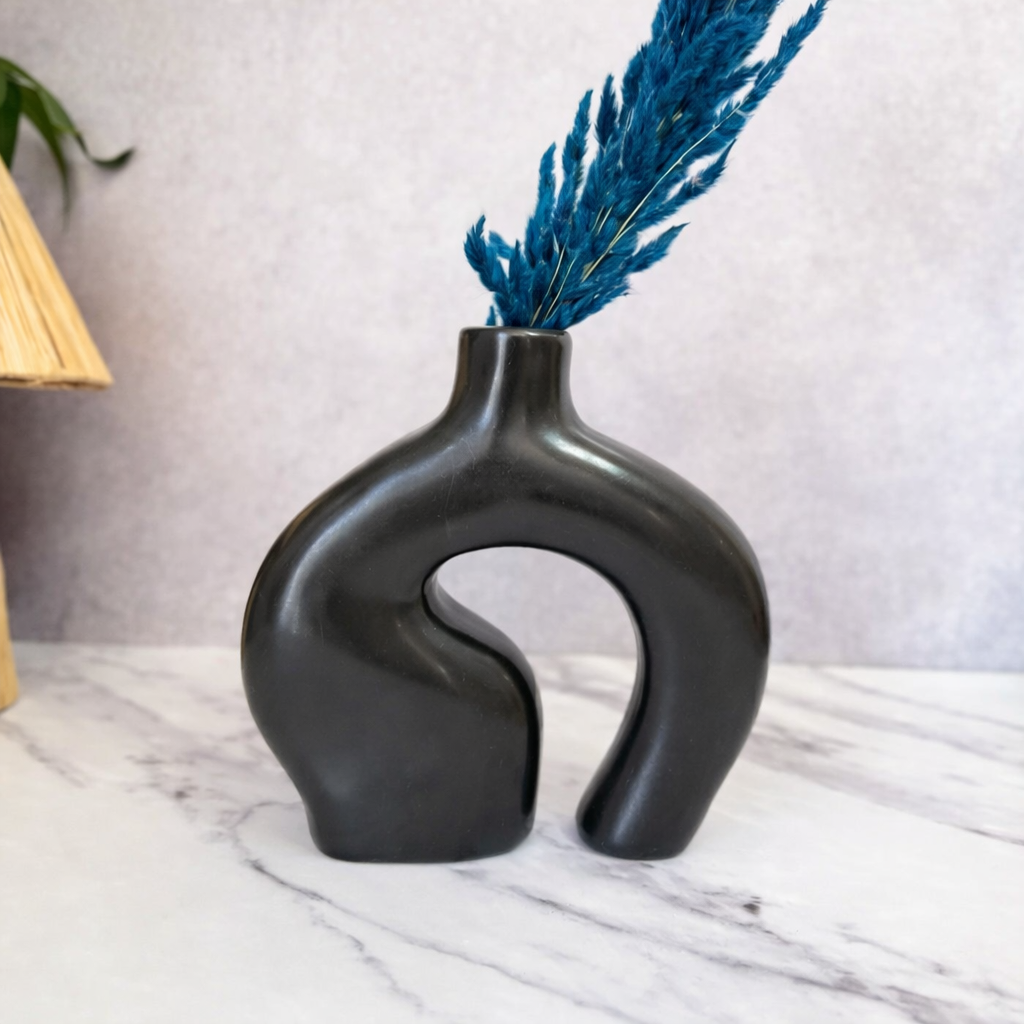 Atlas Matte Handcrafted Terracotta Vase AZRIVA