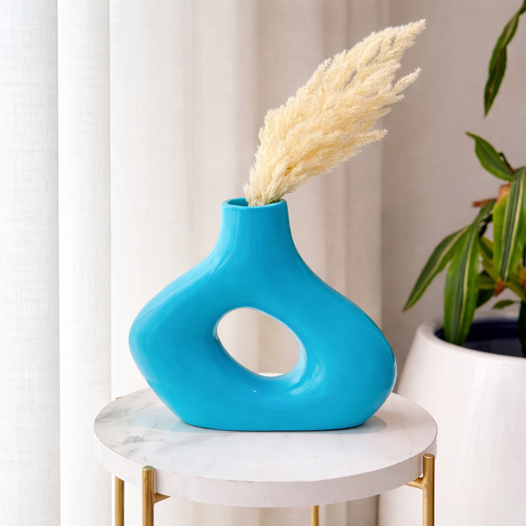 Medina Matte Handcrafted Terracotta Vase AZRIVA
