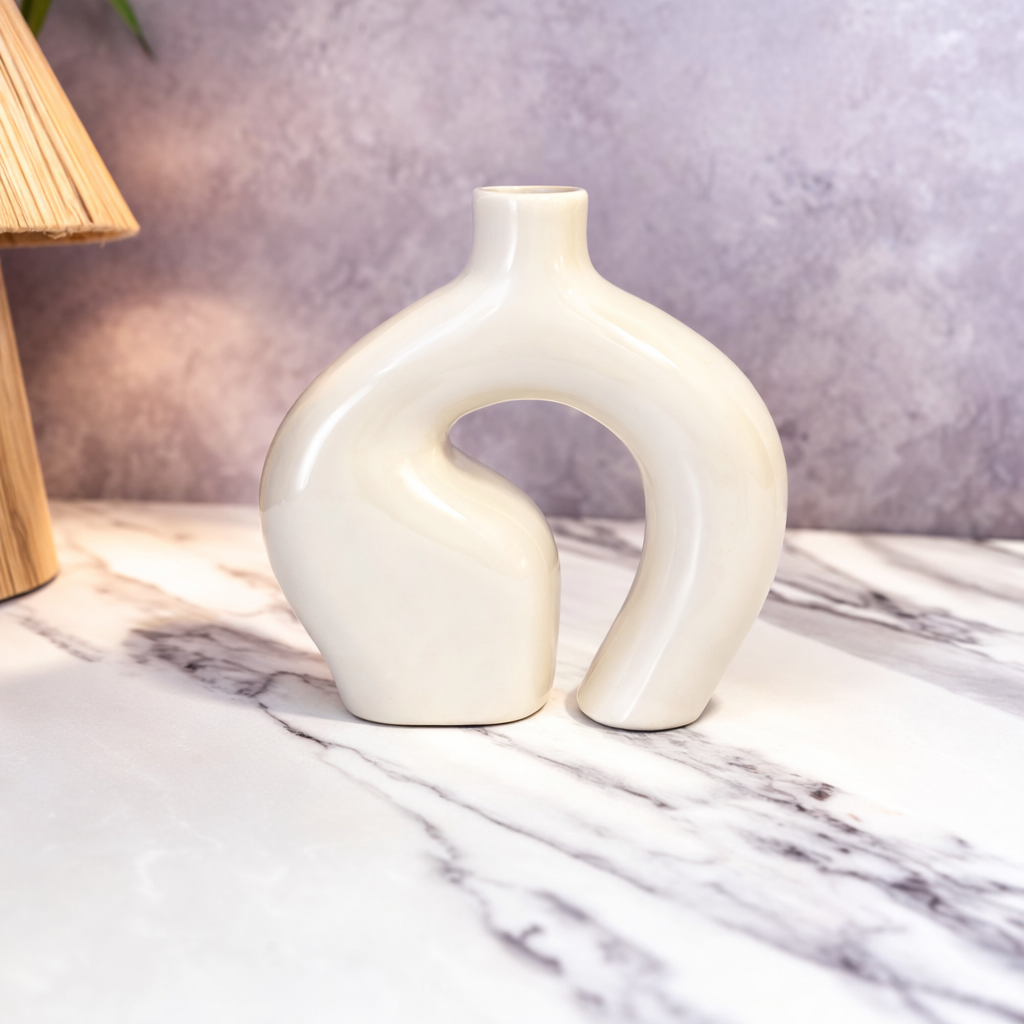 Atlas Matte Handcrafted Terracotta Vase AZRIVA