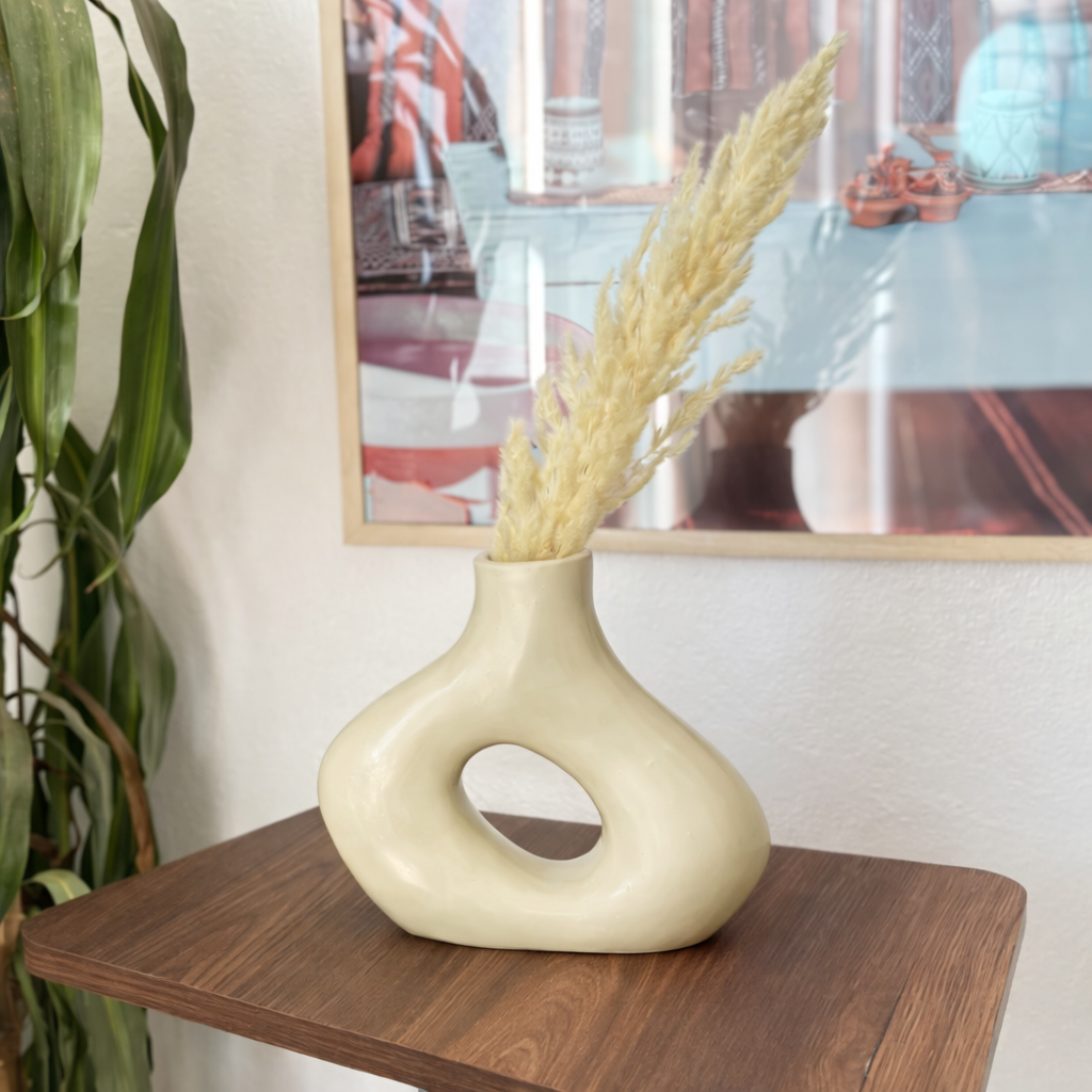 Medina Matte Handcrafted Terracotta Vase AZRIVA