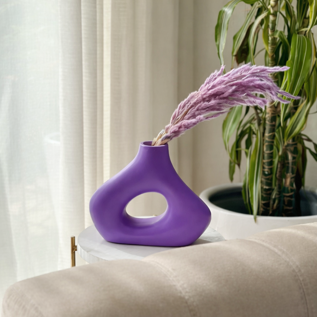 Medina Matte Handcrafted Terracotta Vase AZRIVA