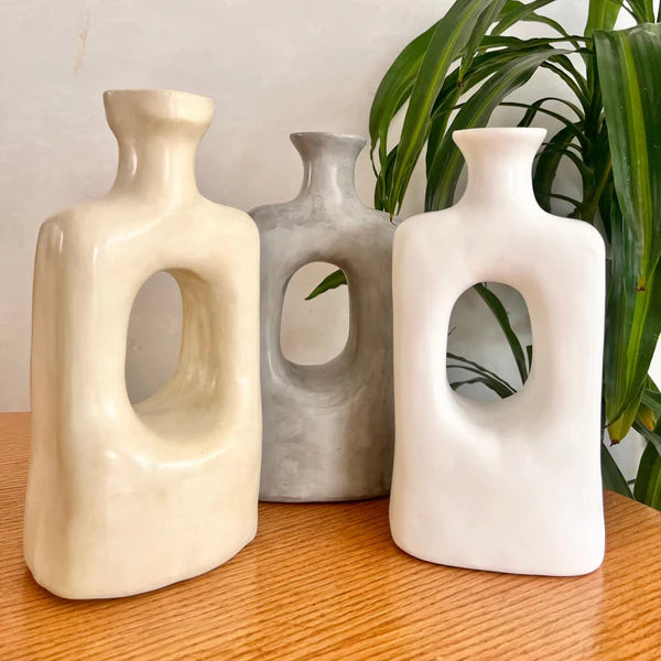 Riad Matte Handcrafted Ceramic Vase AZRIVA