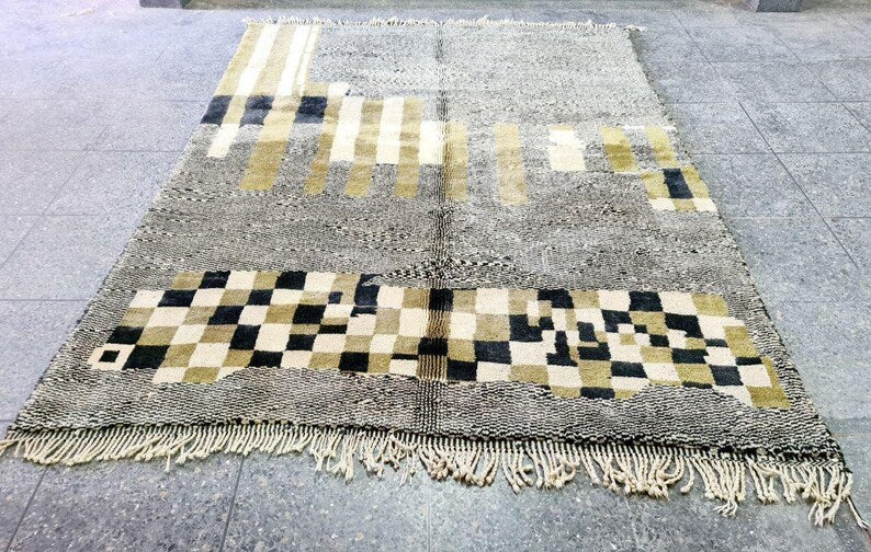 Grand Tapis Berbère Marocain Fait Main 300 ×200 cm – Artisanat Traditionnel (Copy)