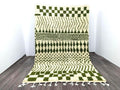 Grand Tapis Berbère Marocain Fait Main 250 × 150 cm – Artisanat Traditionnel IZRI