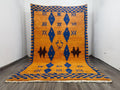 Tapis Marocain Artisanal 250 × 150 cm – Laine Tissée à la Main – Style Traditionnel IZRI