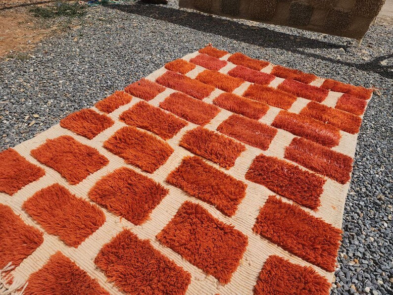 Grand Tapis Berbère Marocain Fait Main 300 ×200 cm – Artisanat Traditionnel