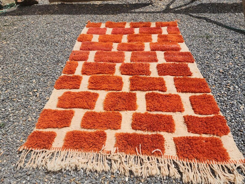 Grand Tapis Berbère Marocain Fait Main 300 ×200 cm – Artisanat Traditionnel