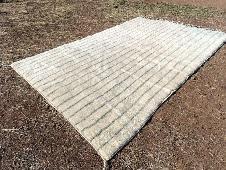 Grand Tapis Berbère Marocain Fait Main 300 ×200 cm – Artisanat Traditionnel
