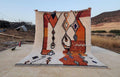 Tapis Marocain Artisanal 250 × 150 cm – Laine Tissée à la Main – Style Traditionnel IZRI