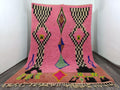 Grand Tapis Berbère Marocain Fait Main 250 × 150 cm – Artisanat Traditionnel IZRI
