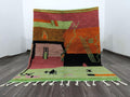 Tapis Marocain Traditionnel Fait Main 250 × 150 cm – Tissage Artisanal Authentique IZRI