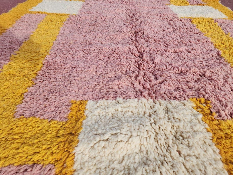 Grand Tapis Berbère Marocain Fait Main 300 ×200 cm – Artisanat Traditionnel