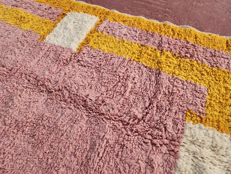 Grand Tapis Berbère Marocain Fait Main 300 ×200 cm – Artisanat Traditionnel