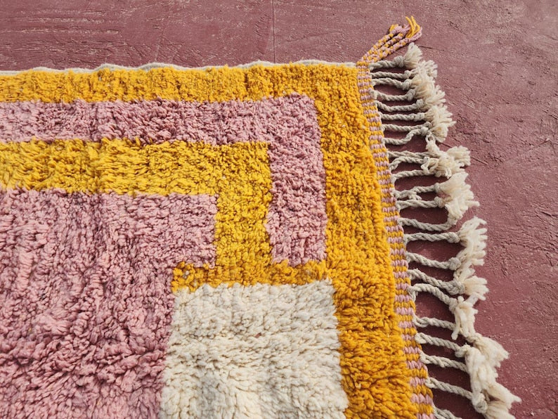Grand Tapis Berbère Marocain Fait Main 300 ×200 cm – Artisanat Traditionnel