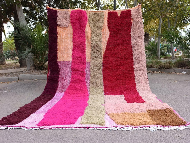 Tapis Traditionnel Marocain 250 × 150 cm – Pièce Unique Fait Main IZRI