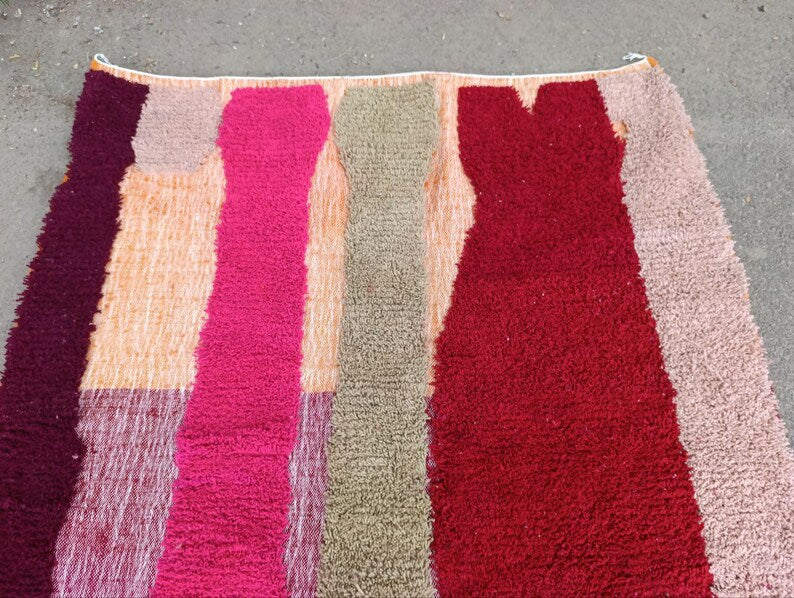 Tapis Traditionnel Marocain 250 × 150 cm – Pièce Unique Fait Main IZRI