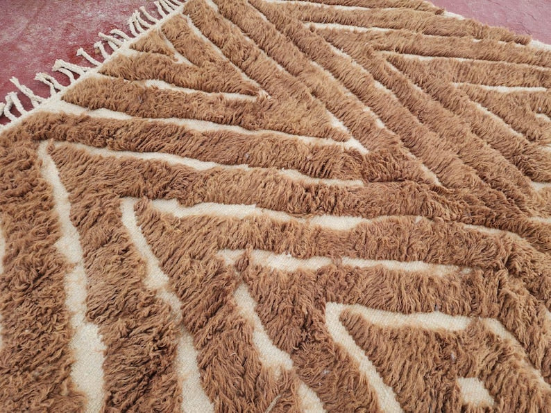 Tapis Berbère Fait Main 300 ×200 cm – Décoration Authentique du Maroc IZRI