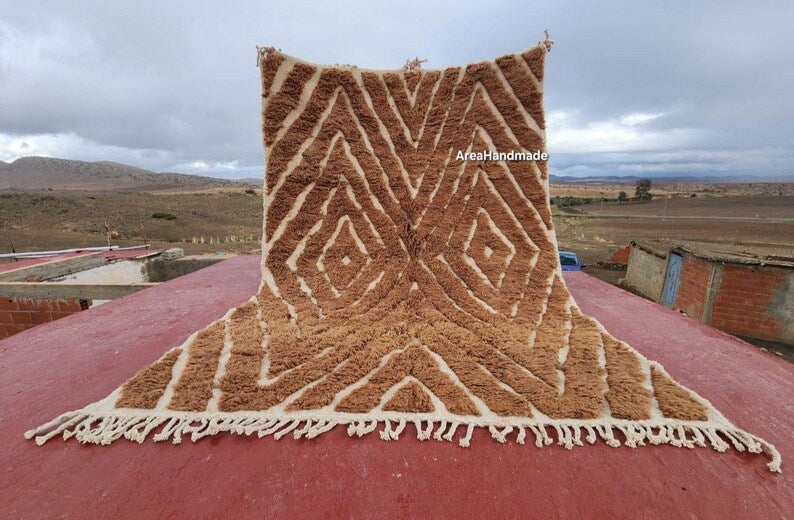 Tapis Berbère Fait Main 300 ×200 cm – Décoration Authentique du Maroc IZRI
