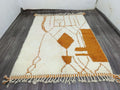 Grand Tapis Berbère Marocain Fait Main 250 × 150 cm – Artisanat Traditionnel IZRI