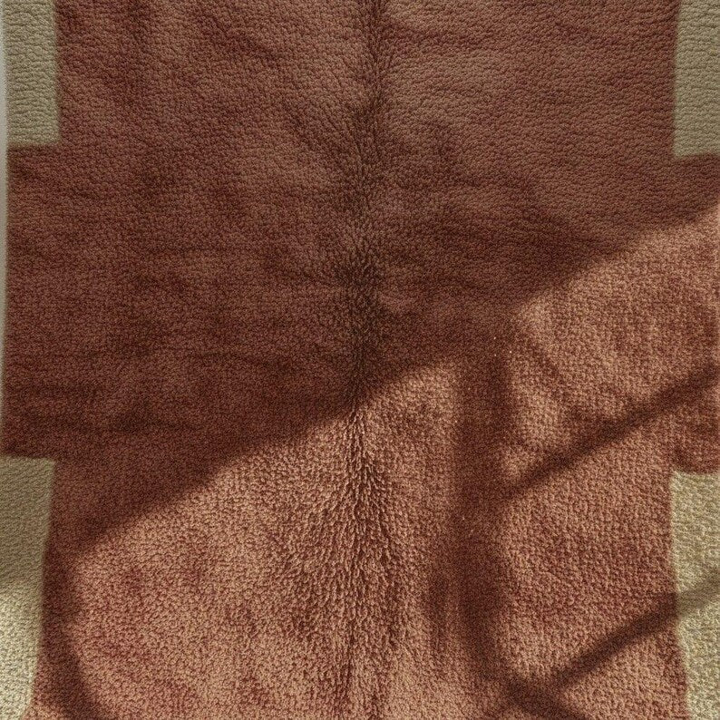 Tapis Marocain Traditionnel Fait Main 300× 200cm – Tissage Artisanal Authentique IZRI