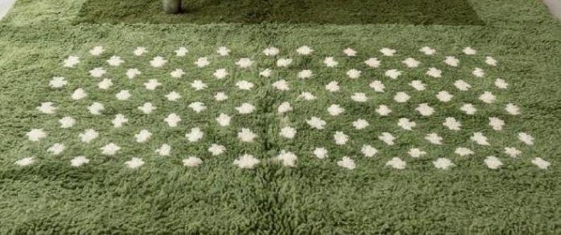 Tapis Marocain Traditionnel Fait Main 300 × 200 cm – Tissage Artisanal Authentique IZRI