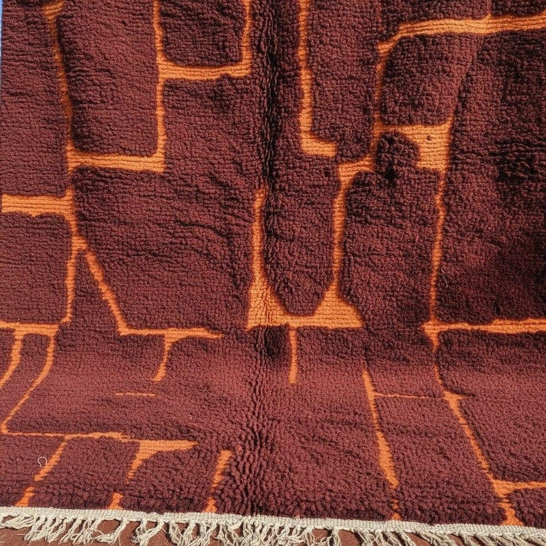 Tapis Berbère Fait Main 250 × 150 cm – Décoration Authentique du Maroc IZRI