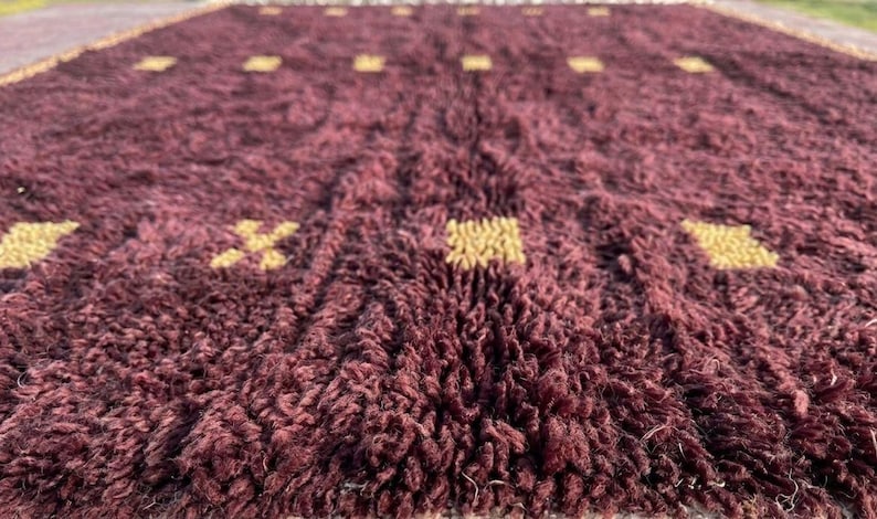 Tapis Marocain Traditionnel Fait Main 300×200cm – Tissage Artisanal Authentique IZRI