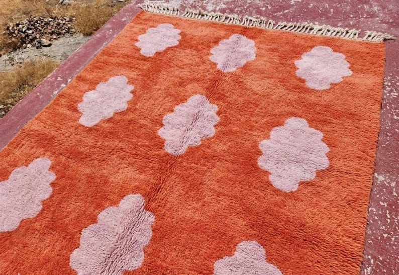 Grand Tapis Berbère Marocain Fait Main 300 ×200 cm – Artisanat Traditionnel