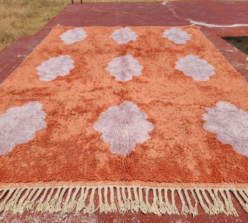 Grand Tapis Berbère Marocain Fait Main 300 ×200 cm – Artisanat Traditionnel