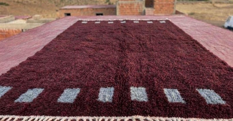 Grand Tapis Berbère Marocain Fait Main 300 ×200 cm – Artisanat Traditionnel