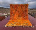 Tapis Marocain Artisanal 250 × 150 cm – Laine Tissée à la Main – Style Traditionnel IZRI